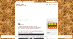 Desktop Screenshot of lilywight.com